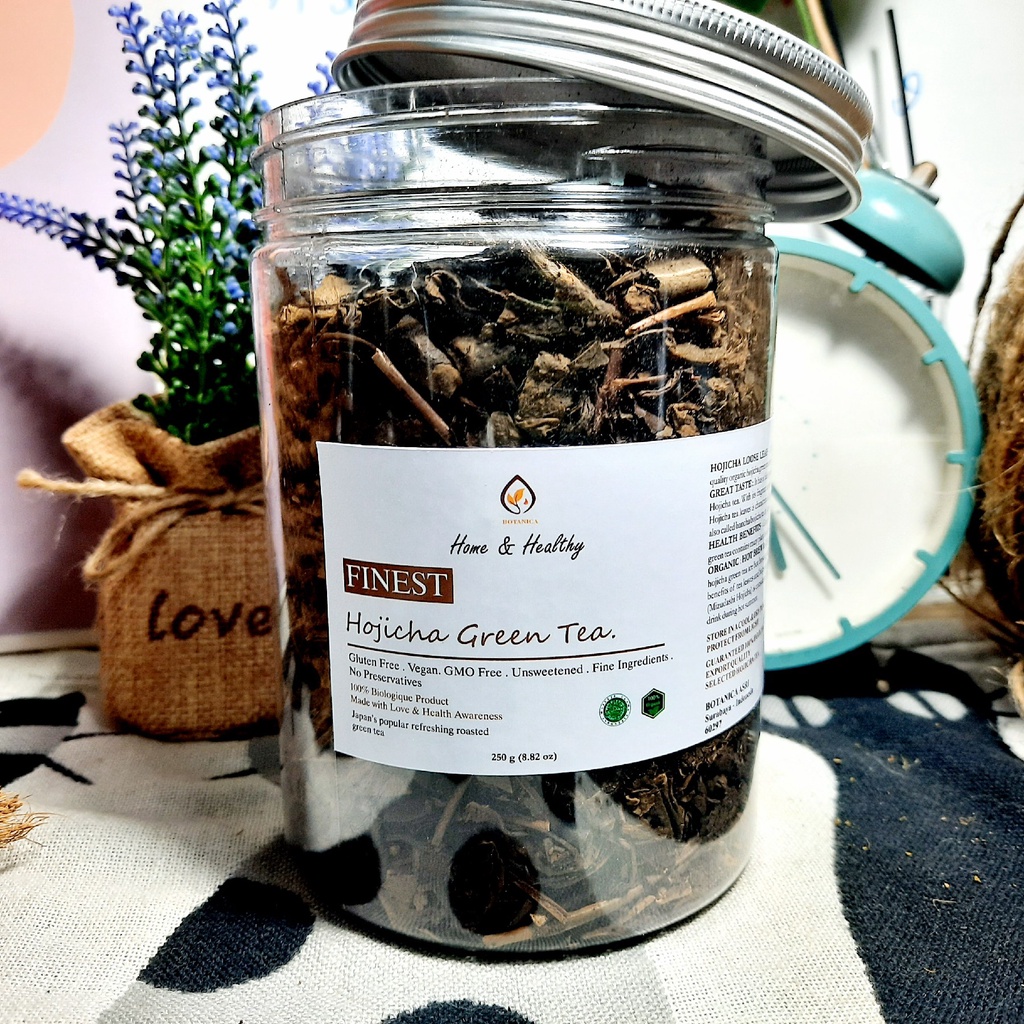 

Botanica Hojicha Ocha Green Tea Uji Kyoto Pure Ceremonial Grade Tea 250 gr - 1000 gr Import