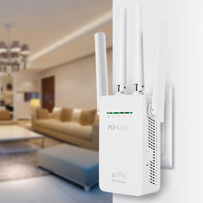 PIX LINK LV-WR09 300Mbps Wireless-N Repeater Router AP