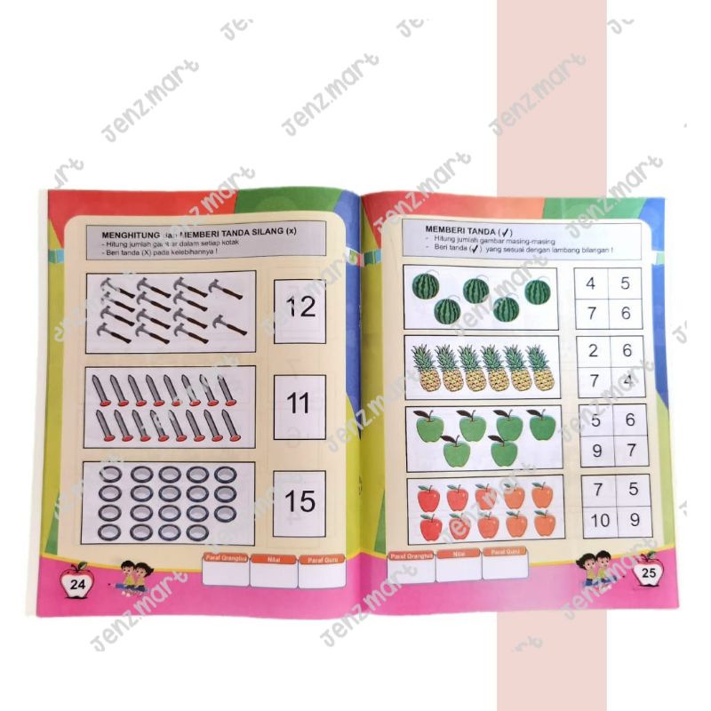 Ayo Belajar Berhitung untuk anak PAUD/TK/SD (Full Color)