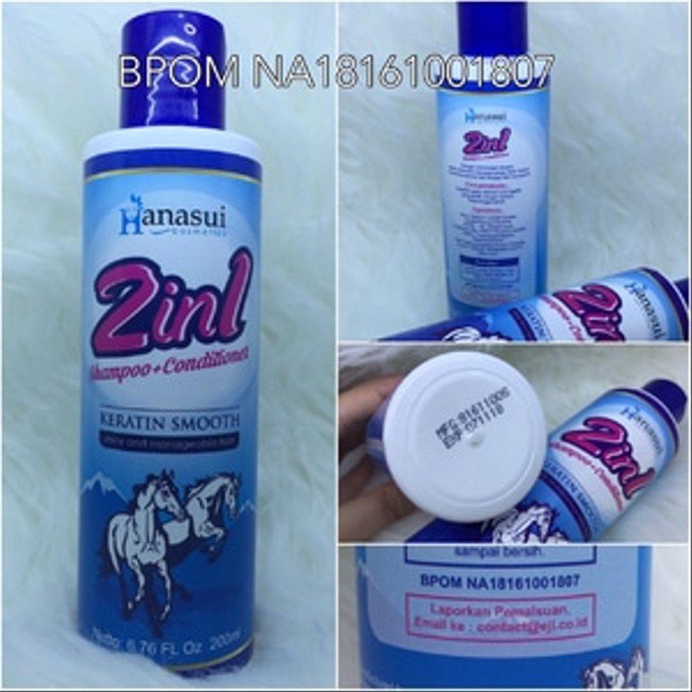 HANASUI SHAMPOO KUDA 2IN1 ORIGINAL SHAMPOO KUDA SHAMPO KUDA BPOM