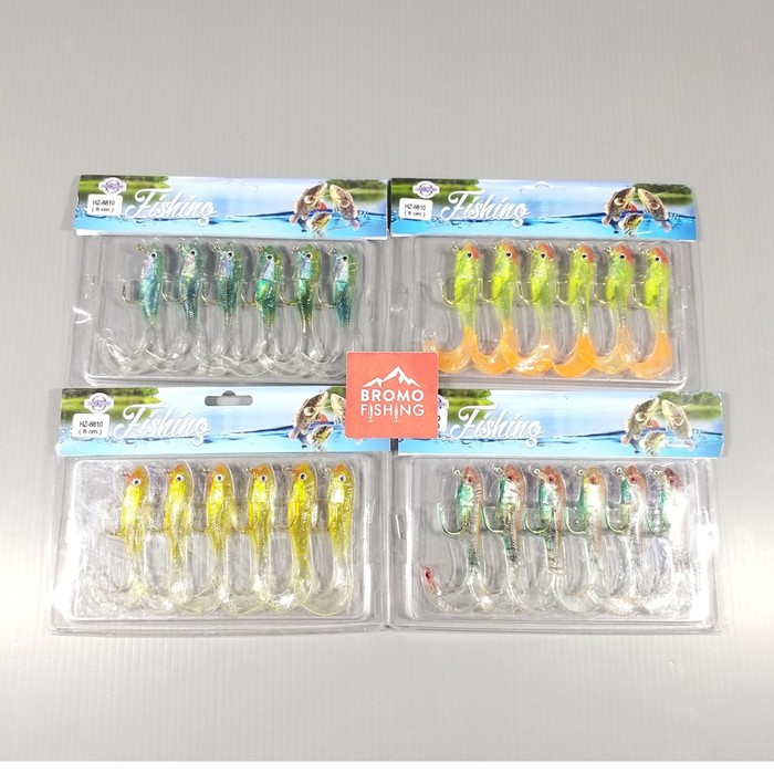 Soft Lure Ikan STELLA 8 cm / fish karet umpan