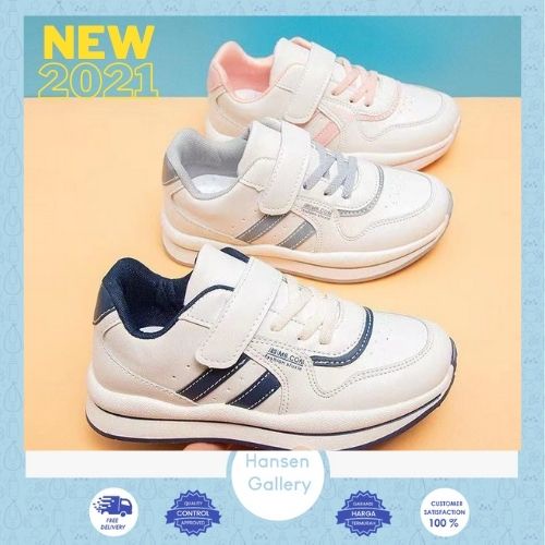 Hansen Gallery Sepatu Sneaker Anak Sepatu Sport Anak Unisex Import Premium HG 333