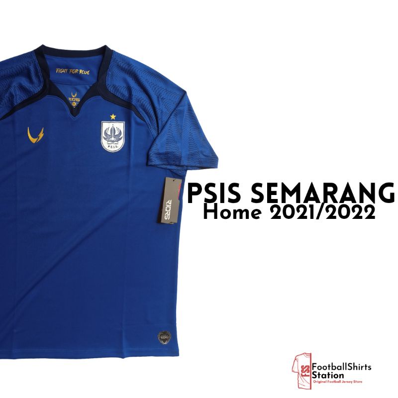 Jersey PSIS Semarang Home 2021/2022 Supporter Version Sponsorless Size XXL Original Riors