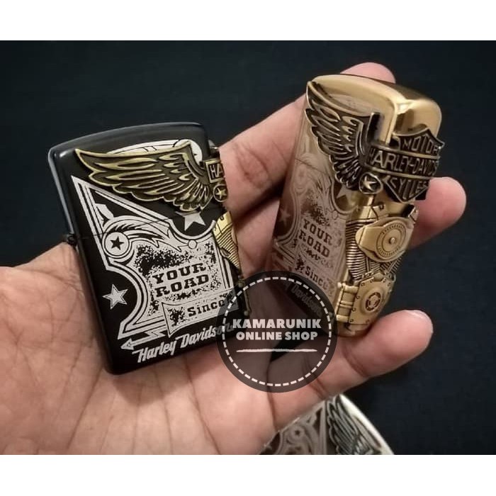 KOREK API GAS MODEL ZIPPO HARLEY DAVIDSON HDxTREME EXCLUSIVE MANCIS