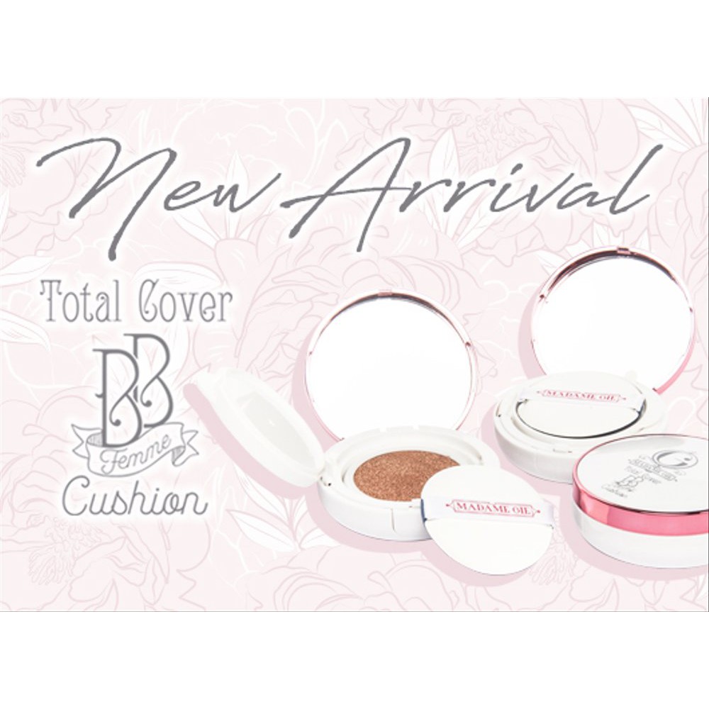 ORI MADAME GIE Total Cover BB Femme Cushion FULL / REFILL 15ml