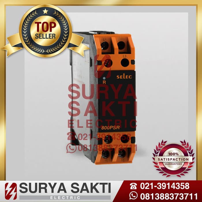 Jual ANALOG PHASE SEQUENCE 800PSR SELEC RELAY KONTROL Phase Failure PFR