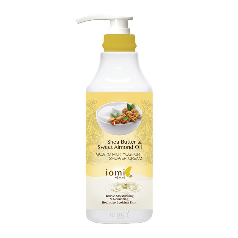 

IOMI Goat's Milk & Yoghurt Shower Cream 1000ml - Shea Butter & Sweet Almond Oil