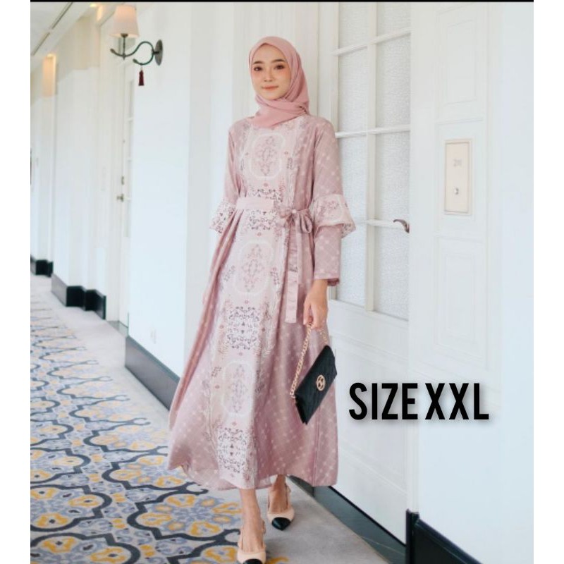 SALE 1212 Vanilla Rindu Dress Vanilla Rindu Dress Orchid XXL