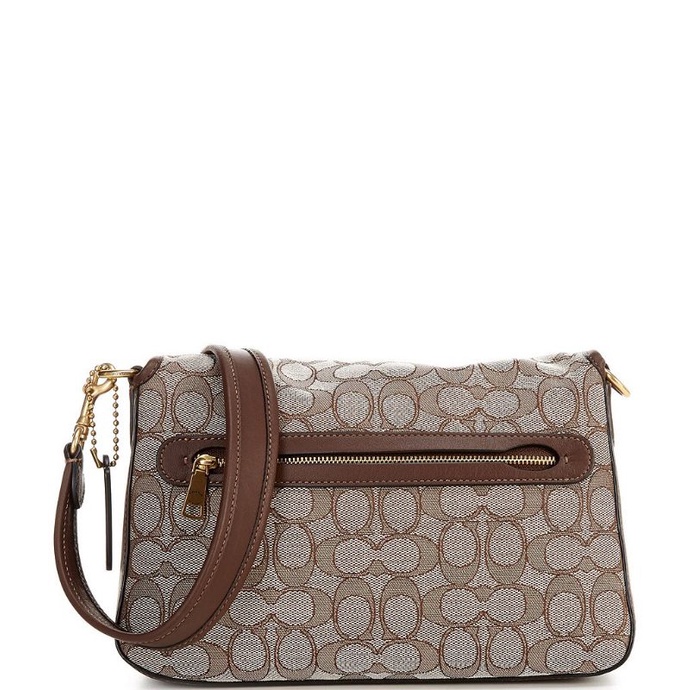 Coach Soft Tabby Shoulder Bag In Signature Jacquard(C4821)