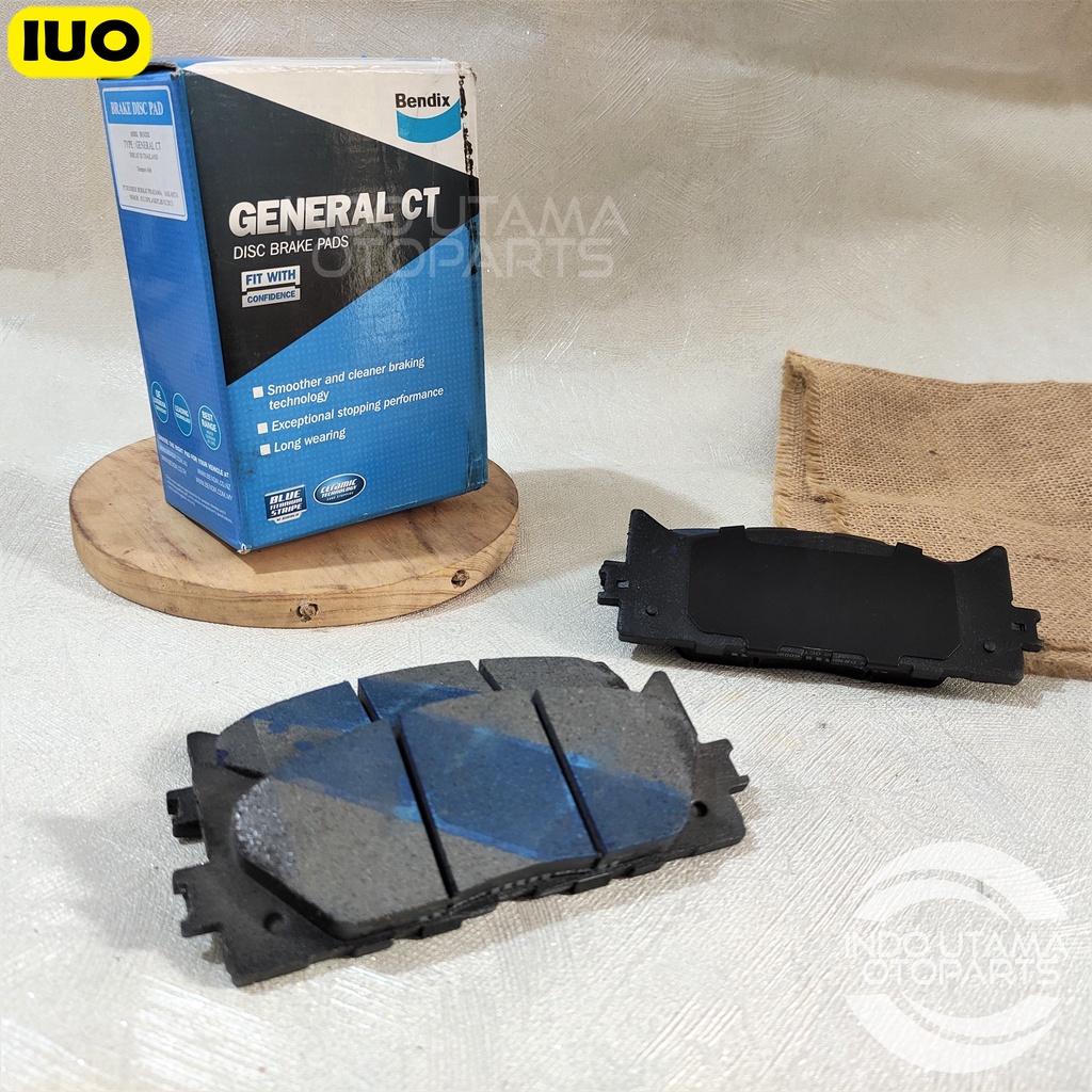 Kampas Rem New Camry BENDIX Brake Pad DB 1800 GCT