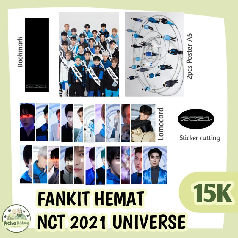 FANKIT HEMAT KPOP NCT 2021 UNIVERSE MURAH NCT U NCT DREAM WAYV LETS PLAY BALL DREAMING EARTHQUAKE MI