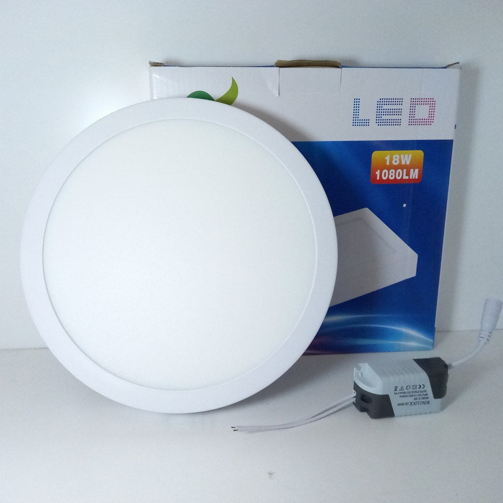 LAMPU DOWNLIGHT LED 18 WATT KUNING OUTBOW LAMPU PANEL LED 18w BULAT OB