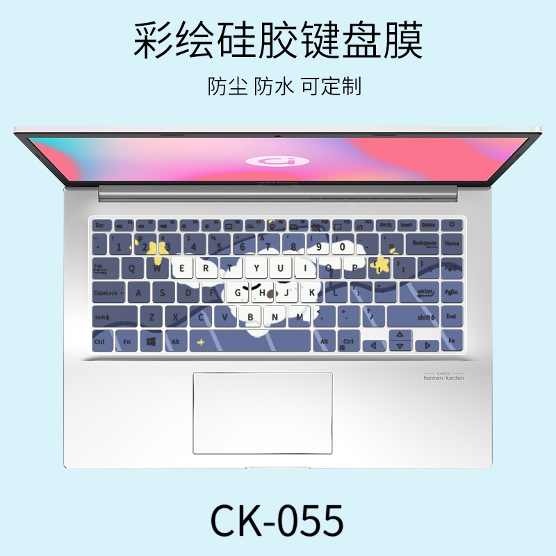 Film Pelindung Debu Motif Kartun Bunga Untuk ASUS 14 INCH Adol 14 2020 VivoBook14 2020 E410 V4050FP VivoBook14 X S4600FL M4600Lbooks14 Adolbooks
