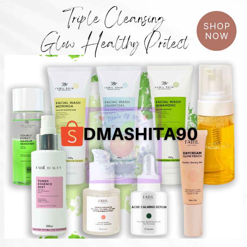 fabil acne care complete fabil skincare jerawat, komedo, sensitif