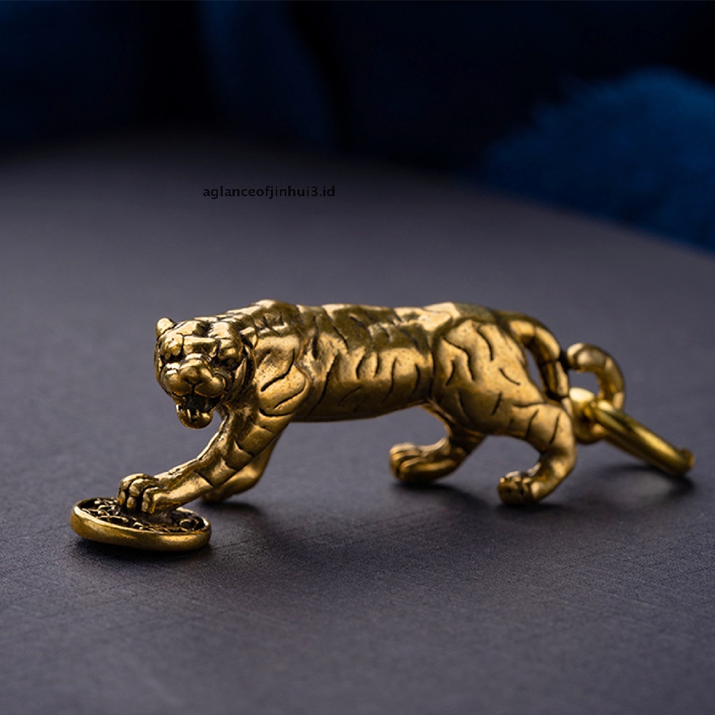 2022 Zodiak Harimau Bahan Kuningan Warna Silver