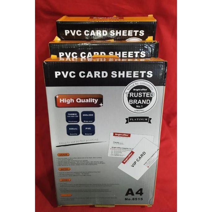 

Pvc Id Card SHEETS