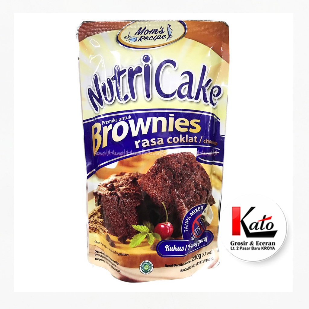 

Nutricake Brownies Coklat 230 GR