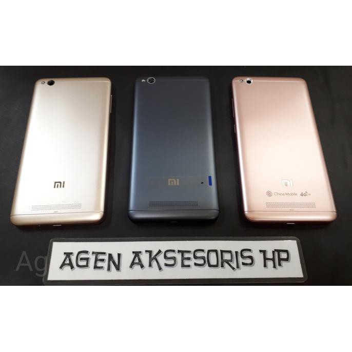 BackDoor HP Redmi 4A Xiaomi Redmi 4A Prime ORIGINAL Housing Back Case - Hitam