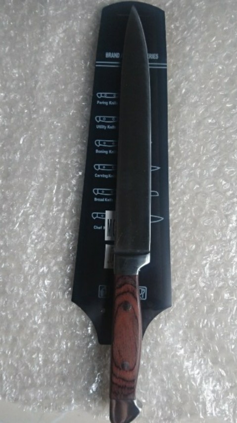 Premium Pisau Dapur 8 - Carving Knife Full Stainless Tebal 33cm