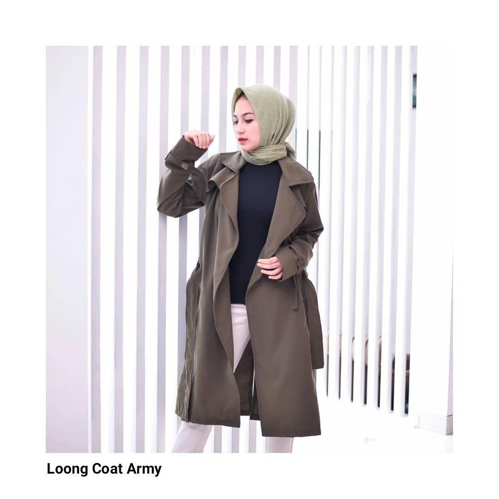 Nara Grosir - Long Coat l Jaket Wanita