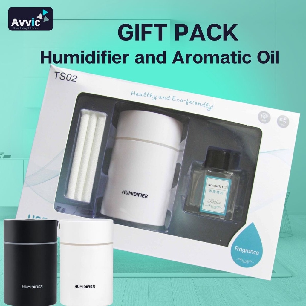 Gift Pack Portable Mini Humidifier AirPurifier OilDiffuser Aromaterapi