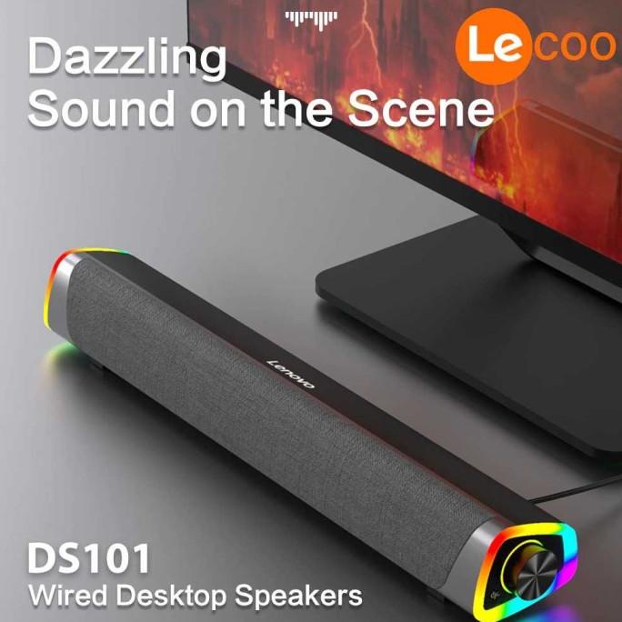 Lenovo Lecoo Soundbar Portable Speaker Home Theater PC Laptop TV