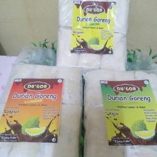 

Dugor (durian goreng) lumer