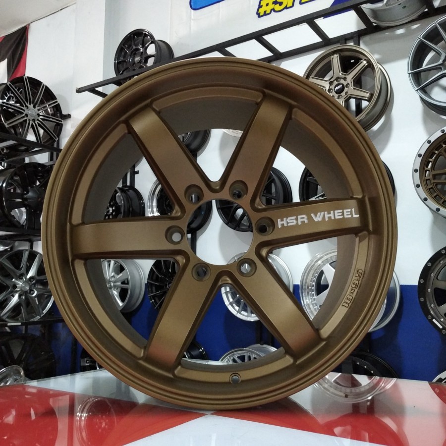 Velg Racinh HSR Tokyo R18 Mobil Hilux Pajero Fortuner