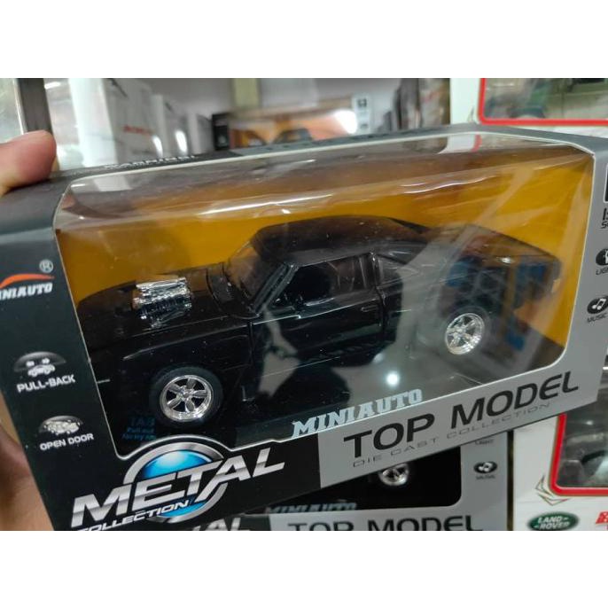 Diecast Dom Dodge Charger '70 Fast Furious Diecast Miniatur skala 1:32