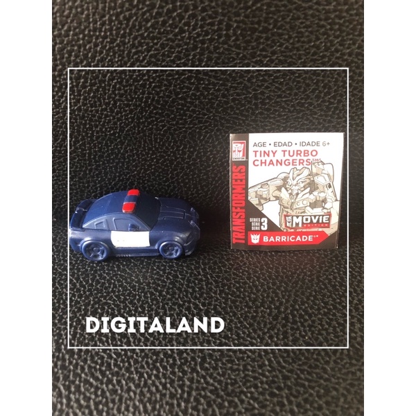 Tiny Turbo Changers Transformers Barricade