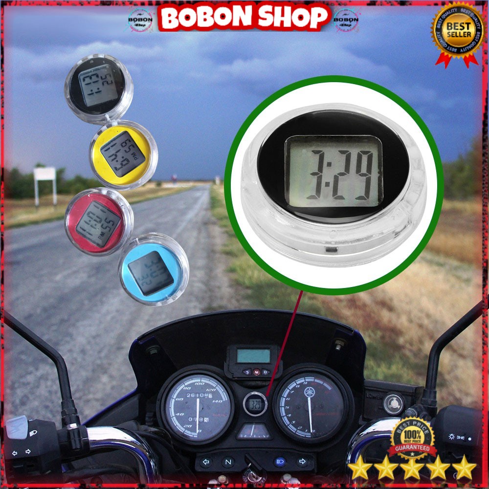 Jam Mini Digital Motor Jam Motor Jam Sepeda Motor Jam Spedometer Jam Spedo Jam Motor Digital Jam Sep