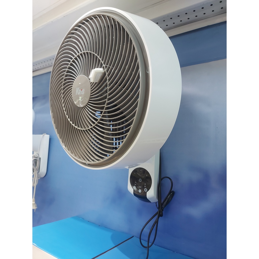 KIPAS ANGIN DINDING DENGAN REMOTE 16 INC / WALL FAN 65W / KIPAS TEMBOK