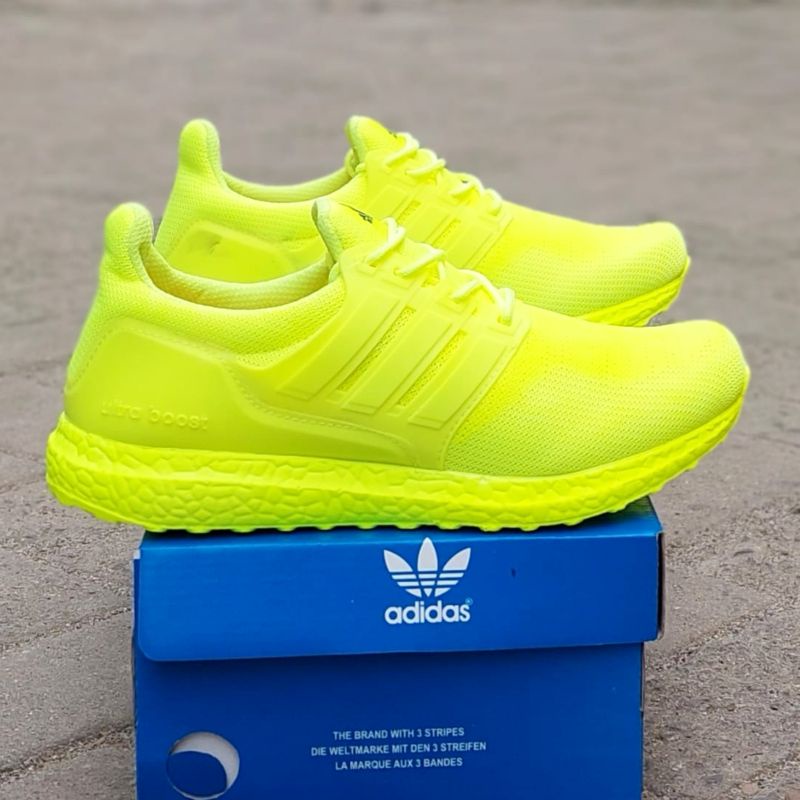 Laris sepatu putih adidas wanita grosir olahraga senam lari wa erobik zumba gym fitness sepeda wanita kuning merah ungu stabilo oren import murah serian kodian kartonan seragaman-Stabilo