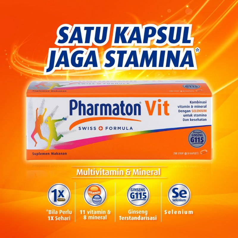 Pharmaton Formula @5 kapsul