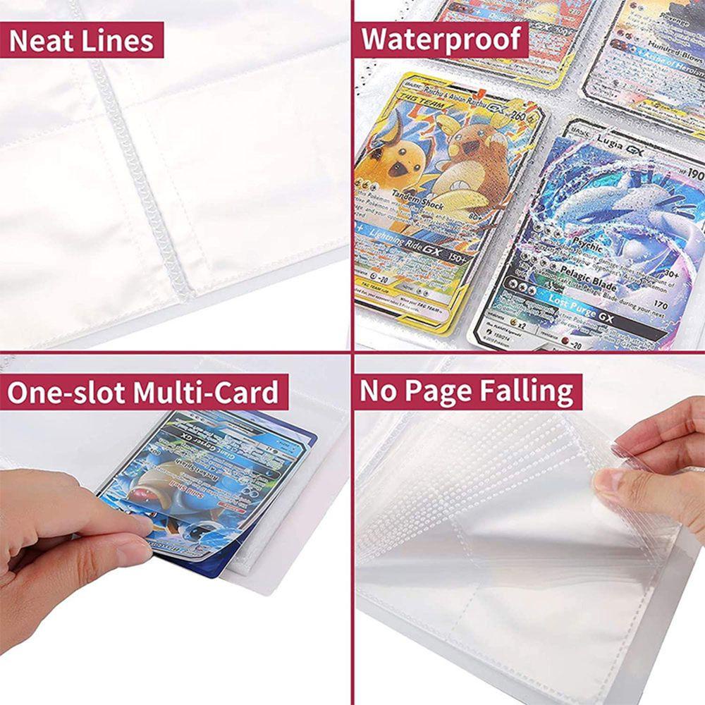 Lanfy Album Kartu Pokemon Pokemon 432pcs Model Hadiah Natal Anak Pokemon Map Binder Pikachu Kartun Anime 9saku Folder List Charizard Card Book Game Card Holder Binder