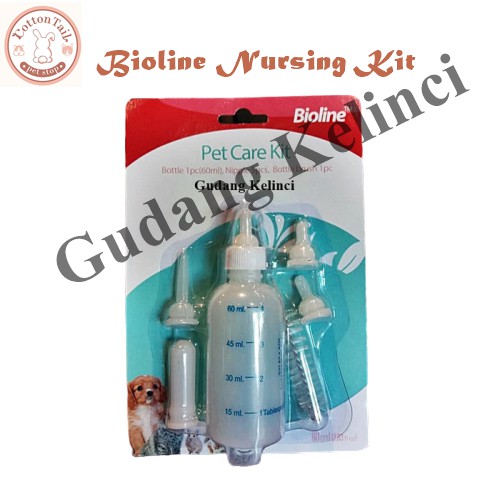 Botol Susu BIOLINE NURSING Kit / Pet Care Kit 60ml Kucing Anjing