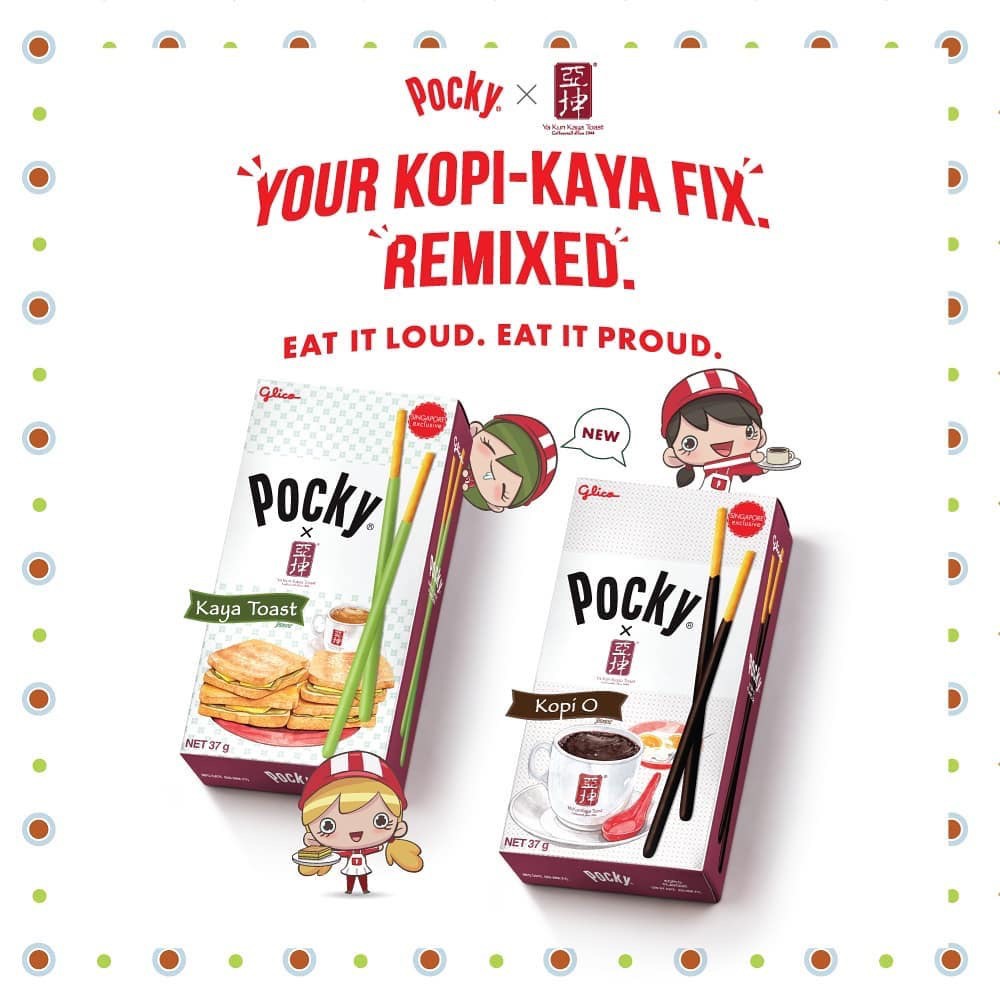 

Pocky Ya Kun Kaya Toast