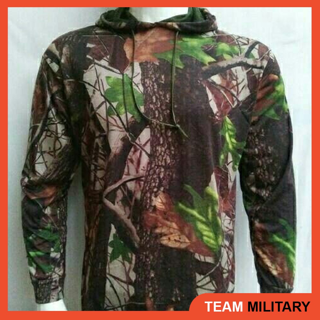 Kaos Panjang Camo Perbakin Oak Tree Hunting
