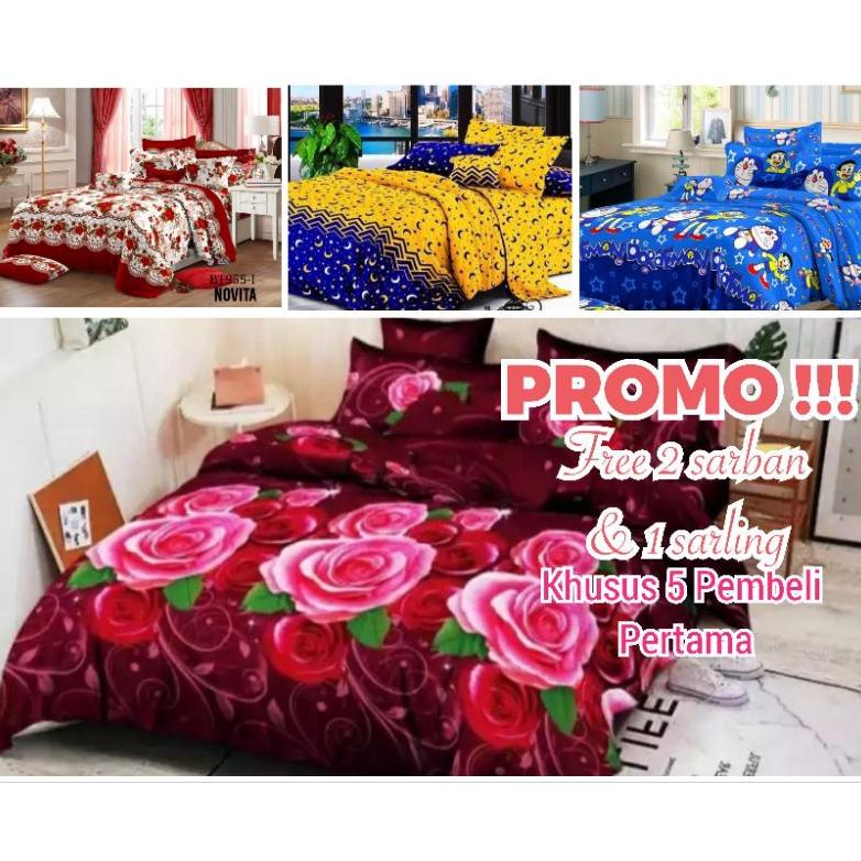 SEPREI HOMEMADE 180X200/SPREI HOMEMADE/SPREI KARAKTER 180X200/SPREI MURAH 180X200/SEPREI KARAKTER/SE
