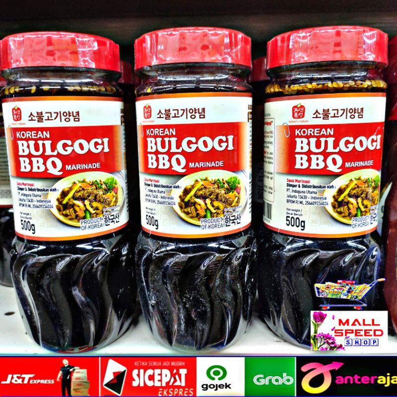 

BUMBU SAUS BEEF BULGOGI KOREAN /SAUS BBQ MARINADE JINSUNG ORIGINAL