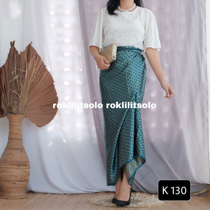 Kain lilit songket / draperi rok songket Skirt songket / wrap skirt instan / kain lilit kondangan / rok kondangan / bahan songket premium