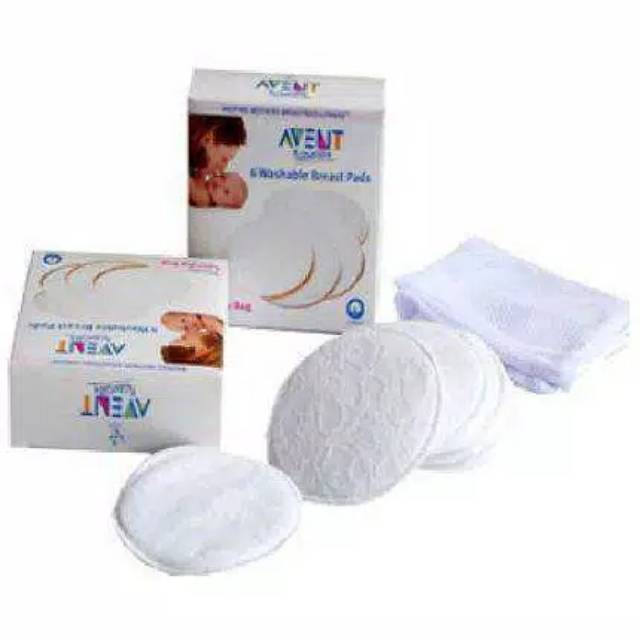 breastpad avent bisa cuci ulang / washable avent breastpad