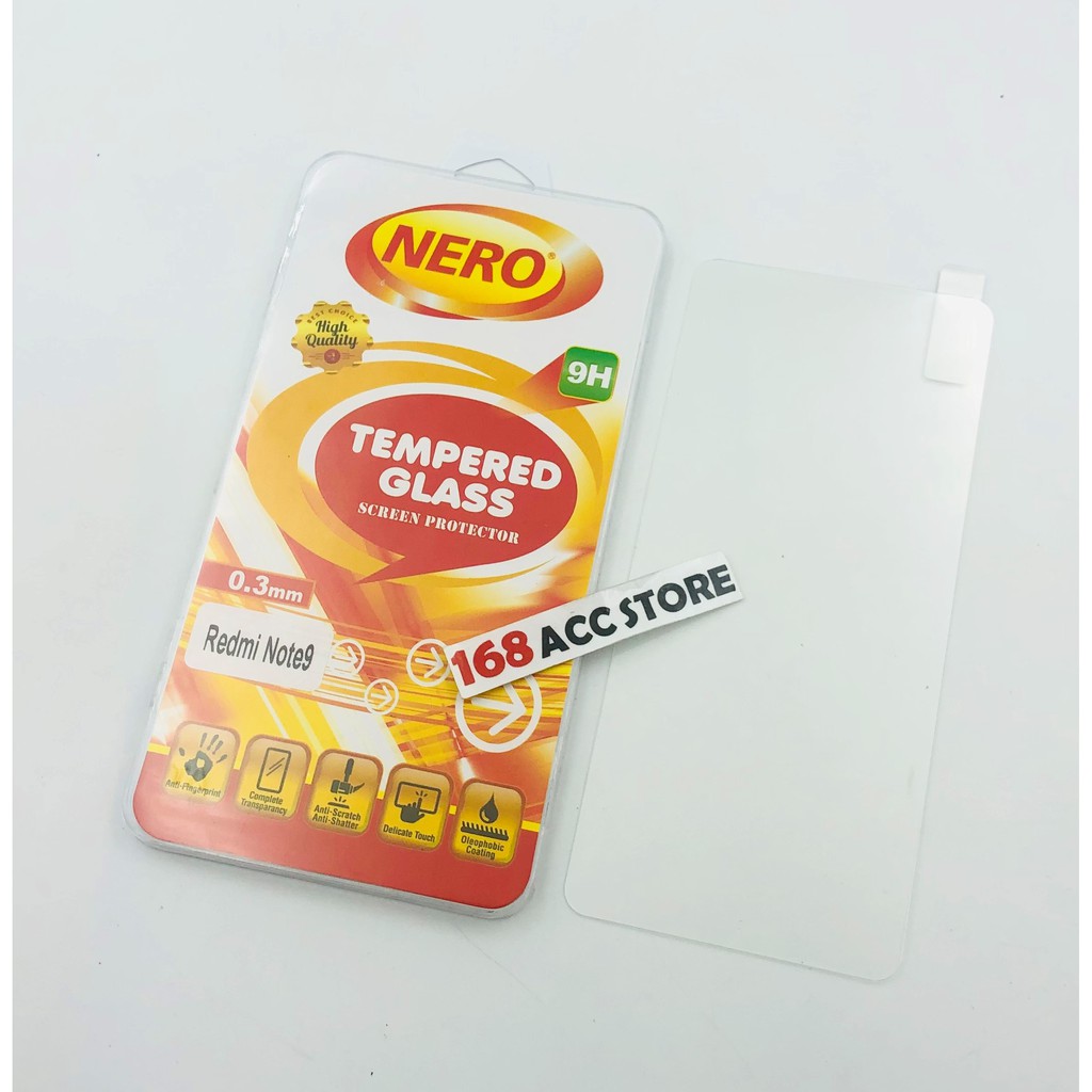 TEMPERED GLASS REDMI NOTE 9 SCREEN GUARD / ANTIGORES KACA REDMI NOTE 9