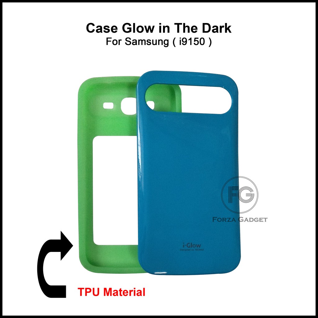 Case i-Glow for Samsung Galaxy Mega 5.8 i9150 (Glow in The Dark)