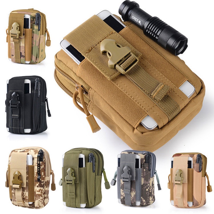 ONLYONE12 Tas Pinggang Pria Army / Tas Pinggang Hp / Tas Tactical / Tas Pria Muat Banyak