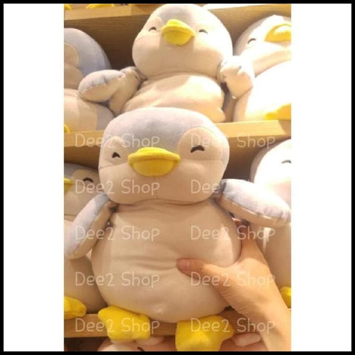 Miniso Small Penguin Plush Toy Boneka Pinguin Kado Hadiah Anak Kecil -