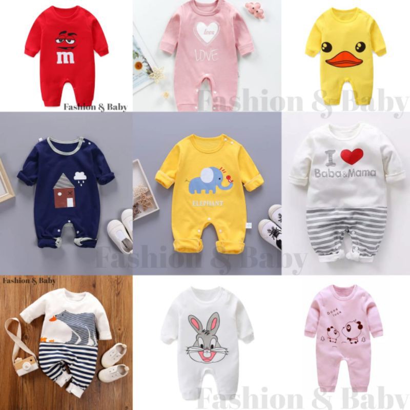 Sleepsuit Bayi // Romper Panjang Baby