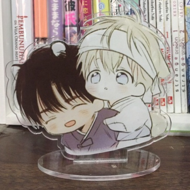 STANDEE PAJANGAN MANHWA BL YAOI NO LOVE ZONE