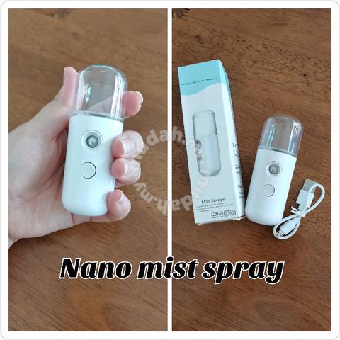 Nano Sprayer Nano mis spray Perawatan Wajah Mini Portable LED on/off RANDOM