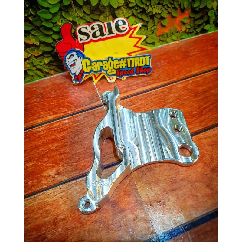 Breaket Breket Kaliper 2 Pin 4 Piston Ukuran Disc 220mm Tabung Shock Rt Stage 6 Copy Ori Kanan.